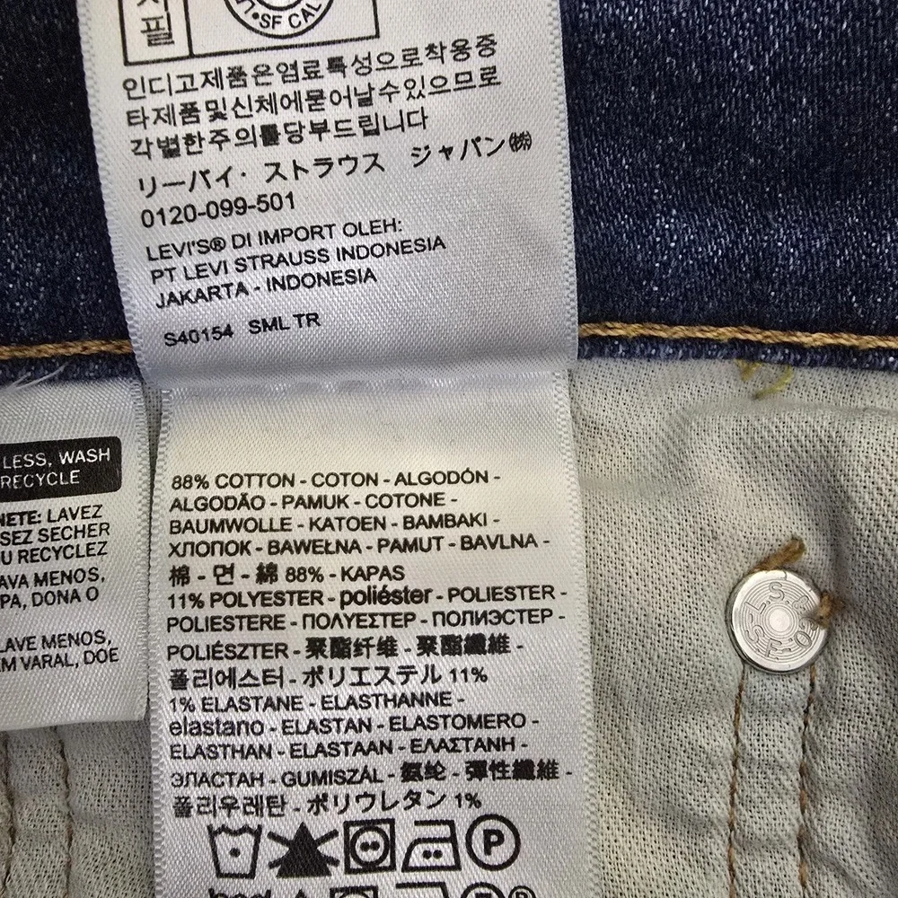 Levis 541 Jeans Mens 32x30 Athletic Fit Tapered Leg Medium Blue Wash Denim